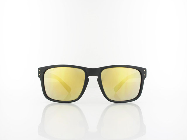 Alpina Lunettes de Sport Kosmic - black gold matt | marron