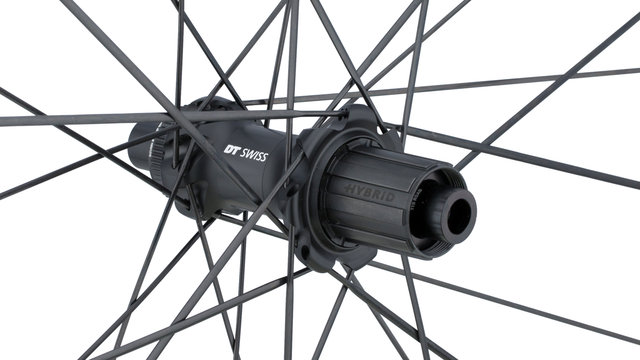 DT Swiss HE 1800 SPLINE 32 Disc Center Lock Hybrid 28" Wheelset - schwarz | 142 mm | 100 mm | 28" | 100 mm | 100 mm | 142 mm