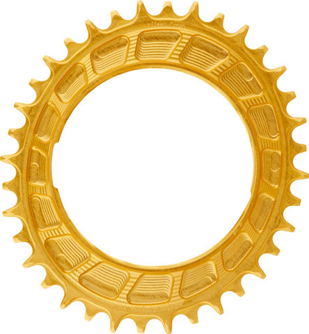 Garbaruk Thread Mount chainring for SRAM XX/XX SL PM 0 mm Oval - gold/36/36 