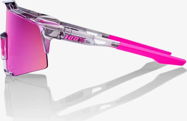 100% Speedcraft Mirror Sportbrille - tokyo night/purple multilayer mirror