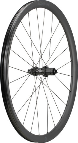 Black Inc Set de Roues en Carbone Thirty Four Disc Center Lock 28" - black/Non Boost/Non Boost/142 mm/100 mm/28"/Shimano Route/100 mm/Shimano Route/100 mm/142 mm