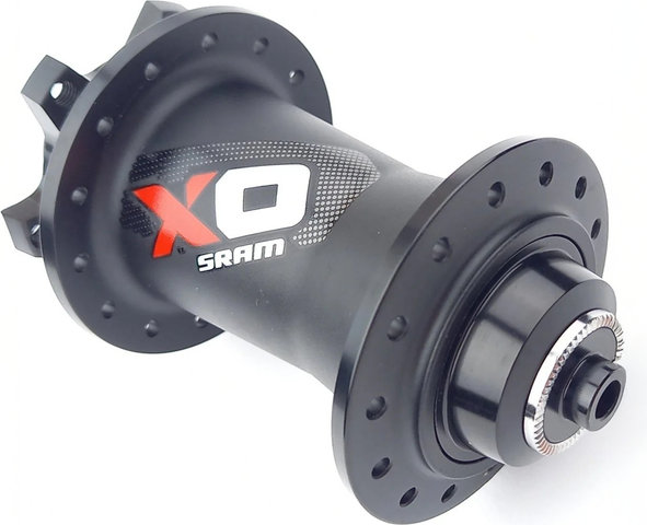 SRAM Buje delantero XO Disc 6 tornillos - noir/Blocage Rapide 5 mm/32/roue avant uniquement