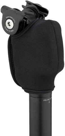 Tija de sillín con suspensión y protector de dedos NCX SP12 - negro/27,2 mm
