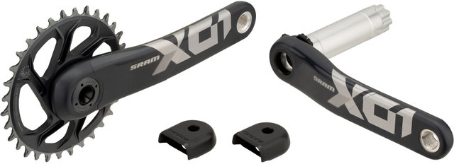 SRAM Set de Pédalier en Carbone X01 Eagle DUB DM 12 vitesses - lunar-polar/175,0 mm 32 dents