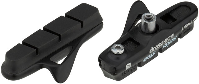 Swissstop Zapatas de freno Cartridge Full Type FlashPro Elite para Shimano/SRAM - original black/universal