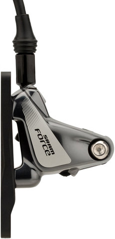 SRAM Freno de disco Force 1 HRD FM con Dropper Actuator - black-grey/rueda delantera