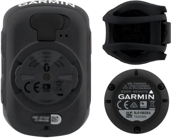 Garmin Edge 130 Plus MTB Bundle GPS Trainingscomputer + Navigationssystem - schwarz/universal