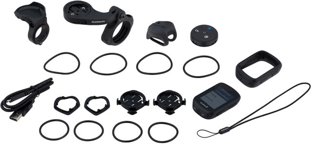 Garmin Edge 130 Plus MTB GPS Bike Computer + Navigation System Bundle - black/universal