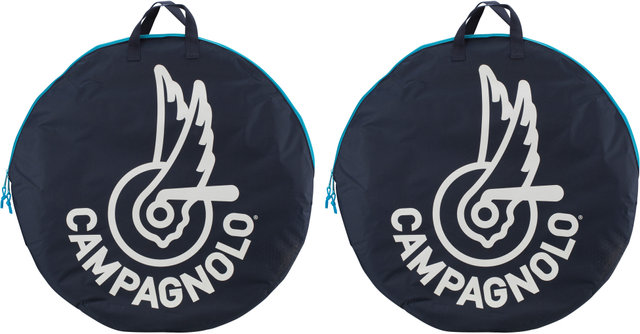 Juego de ruedas Bora WTO 60 Carbon Disc Center Lock 28" - black-dark label/28" set (RD 12x100 + RT 12x142) Campa