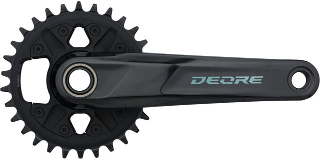 Shimano Deore Kurbelgarnitur FC-M6100-1 - schwarz/175,0 mm 30 Zähne