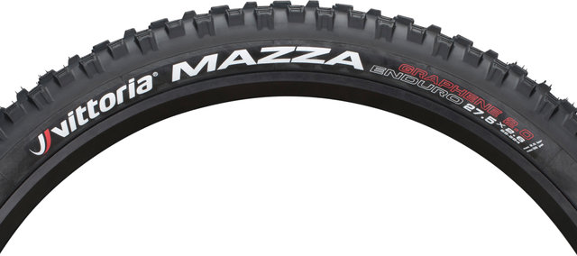 Vittoria Mazza Enduro 2-ply TLR G2.0 27.5" Folding Tyre - black/27.5x2.60