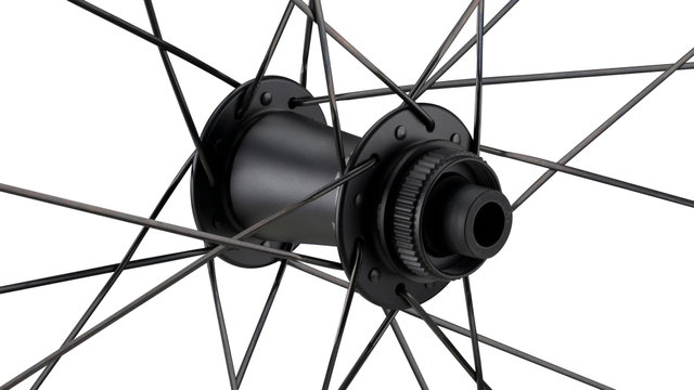 303 Firecrest® Carbon Tubeless Center Lock Disc Wheelset - black/28" set (front 12x100 + rear 12x142) SRAM XDR