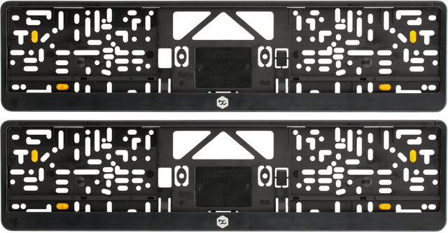 bc basic License Plate Holder - black/2 pieces