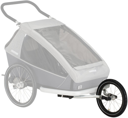 Croozer Set Jogger pour Remorque Monoplace àpd 2018 - black-silver/universal