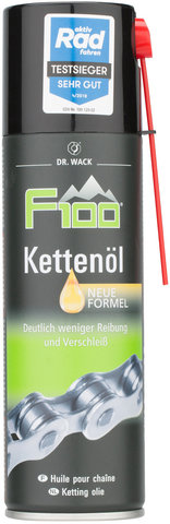 Dr. Wack - F100 Kettenöl – Spray 100 ml I Premium Fahrrad Kettenöl für  weniger Reibung & Verschleiß I Kettenöl für alle Fahrräder I Hochwertige  Fahrradpflege – Made in Germany : : Drogerie & Körperpflege