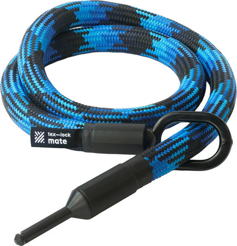 tex-lock Câble de verrouillage de cadre mate - morpho blue