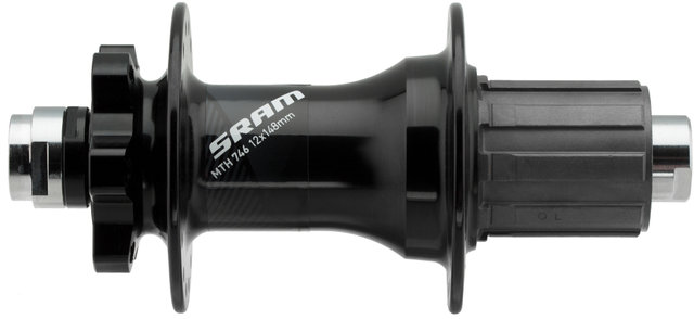 SRAM MTH 746 Boost Disc 6-Loch HR-Nabe - black/12 x 148 mm / 32 Loch / Shimano