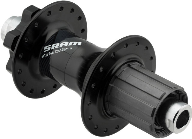 SRAM Buje RT MTH 746 Boost Disc 6 agujeros - black/12 x 148 mm / 32 agujeros / Shimano