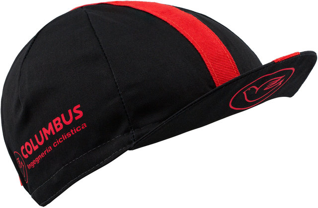 Cinelli Columbus Ingegneria Ciclista Cycling Cap - black-red/one size