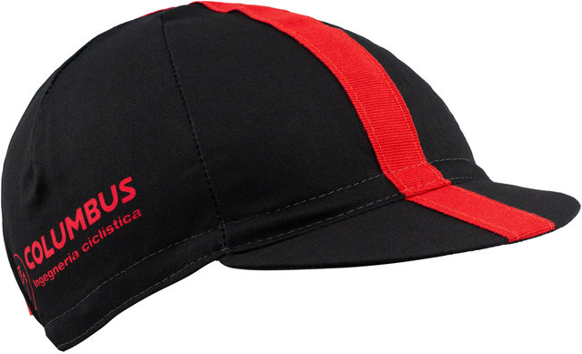 Cinelli Columbus Ingegneria Ciclista Cycling Cap - black-red/one size