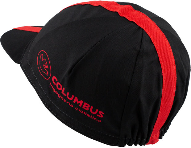 Cinelli Columbus Ingegneria Ciclista Cycling Cap - black-red/one size