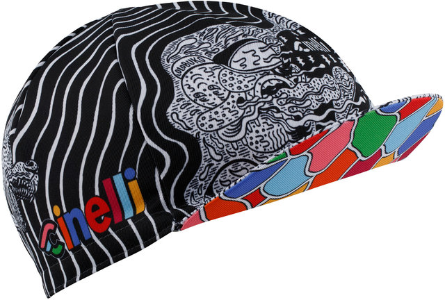 Cinelli Louie Cordero Lolobuko Cycling Cap - black-white/one size