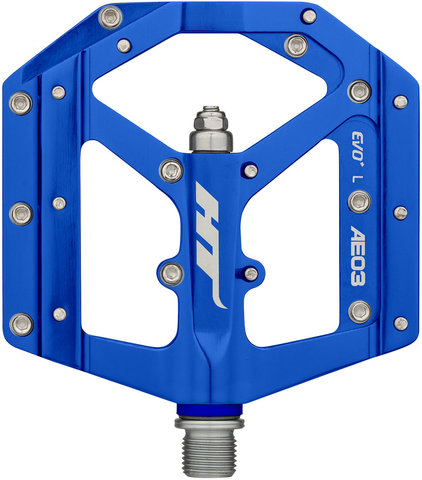 HT EVO AE03 Platform Pedals - blue/universal