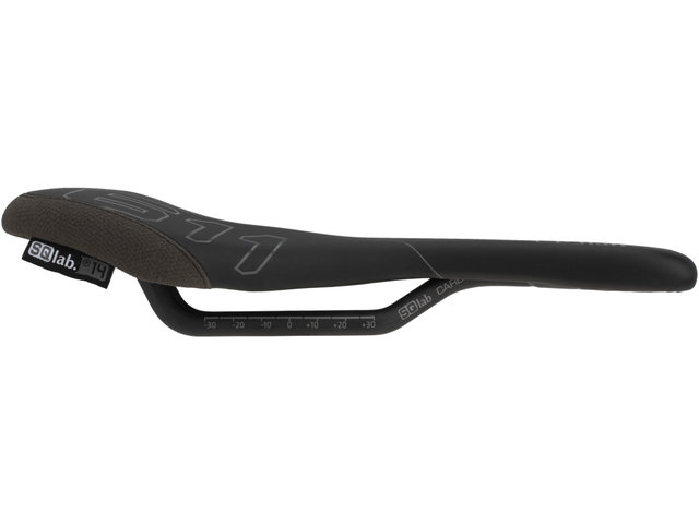 611 Ergowave Carbon Saddle - black/140 mm