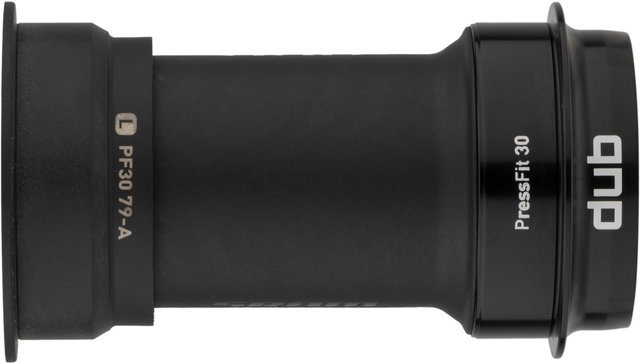 Eje de pedalier DUB BBright Road Wide - black/BBright