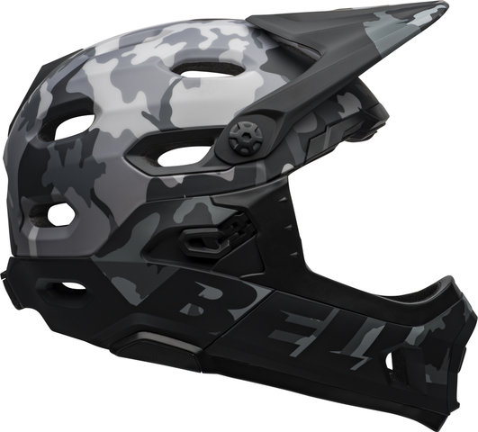 Bell Super DH MIPS Helm - matte-gloss-black camo/52 - 56 cm