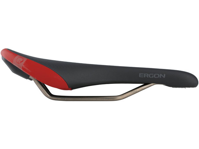 SM Pro Men's Saddle - stealth-risky red/M/L