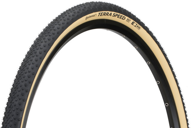 Continental Terra Speed ProTection Cream 28" Folding Tyre - black-creme/40-622 (700x40c)