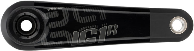 e*thirteen Pédalier LG1 Race Carbon Gen4 73 mm - black/170,0 mm