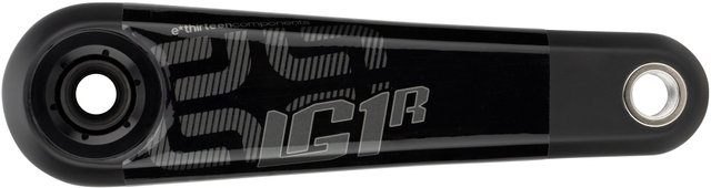 e*thirteen Pédalier LG1 Race Carbon Gen4 83 mm - black/170,0 mm