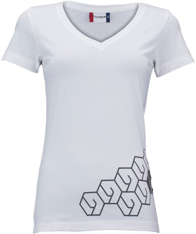 LEVELNINE Women White T-Shirt - white/S