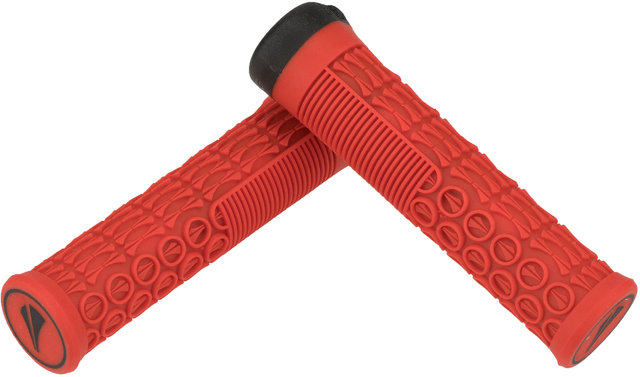 SDG Thrice 31 Lock-On Grips - red/136 mm