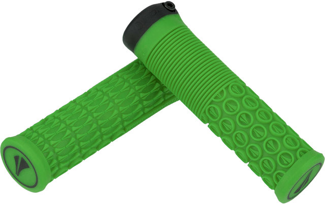 SDG Thrice 33 Lock-On Grips - neon green/136 mm