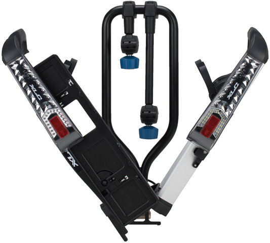 Fahrradträger Azura Easy LED VC-C04 - schwarz-silber/universal