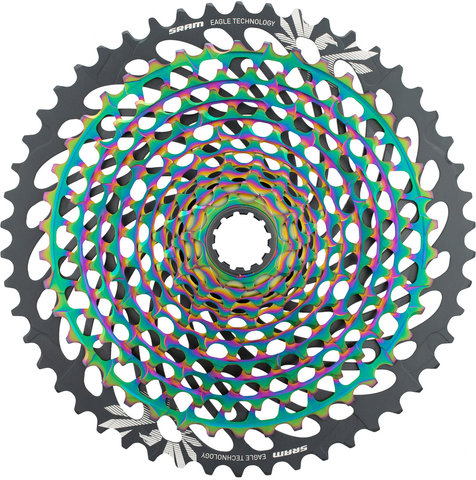 SRAM Cassette XG-1299 de 12 velocidades para XX1 Eagle - rainbow/10-50