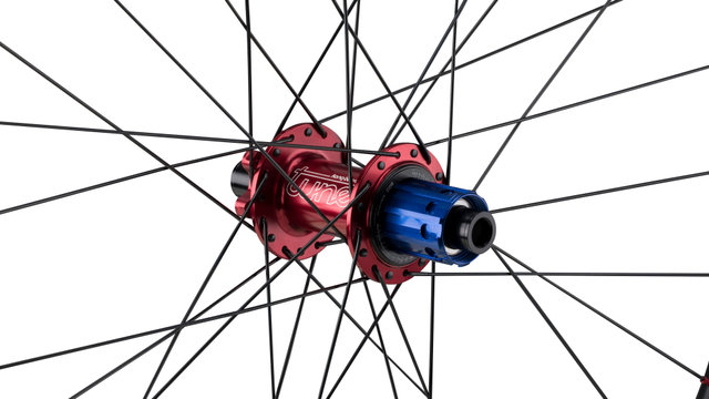 tune Race 23 Boost Disc 6-Bolt 29" Wheelset - red/29" set (front 15x110 Boost + rear 12x148 Boost) Shimano