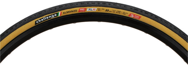 Challenge Pneu Souple Almanzo Pro Handmade TLR 28" - noir-brun/33-622 (700x33C)