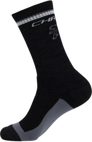 Chromag Calcetines Pace - black-grey/39,5-41,5