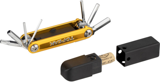 Herramienta multiusos Tubi 11 Combo Multitool - negro-dorado/universal