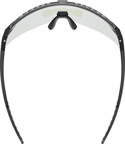 uvex uvex pace stage V lunettes de sport - black mat/mirror blue