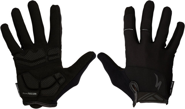 Specialized Body Geometry Dual Gel Full Finger Gloves - black/M