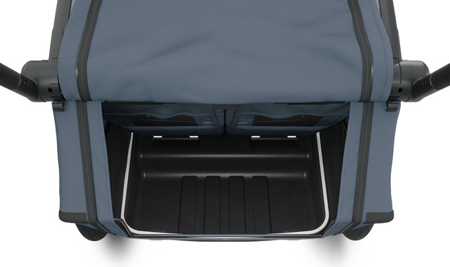 Thule Chariot Cab 2 Kinderanhänger - dark slate