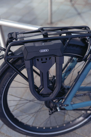 ABUS Candado en U Granit Super Extreme 2500 con Soporte USH 2500 - black/10.2 cm/102 mm