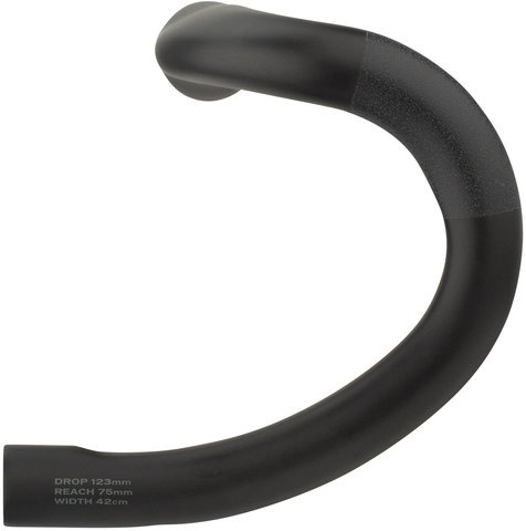 Specialized S-Works Shallow Bend 31.8 Carbon Handlebar - black-charcoal/42 cm