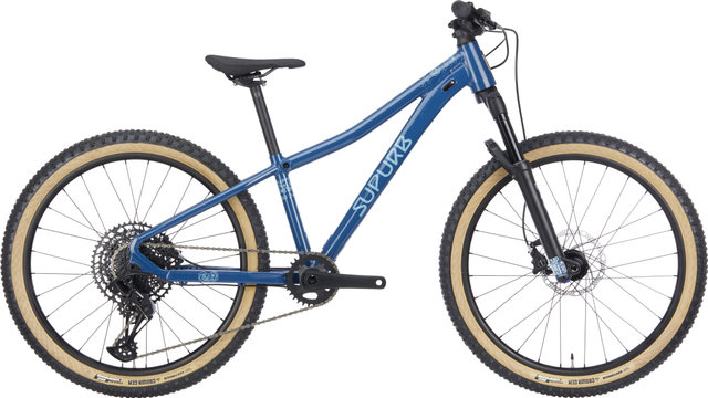SUPURB BO24 24" Kinderfahrrad - badger blue/24"