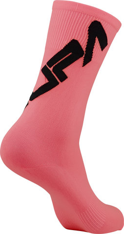 Supacaz Chaussettes SupaSocks Twisted - neon pink/44 - 47
